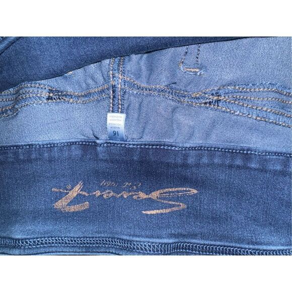 Seven jeans plus size jean/denim jegging legging size 16 (1xl) - Picture 9 of 9